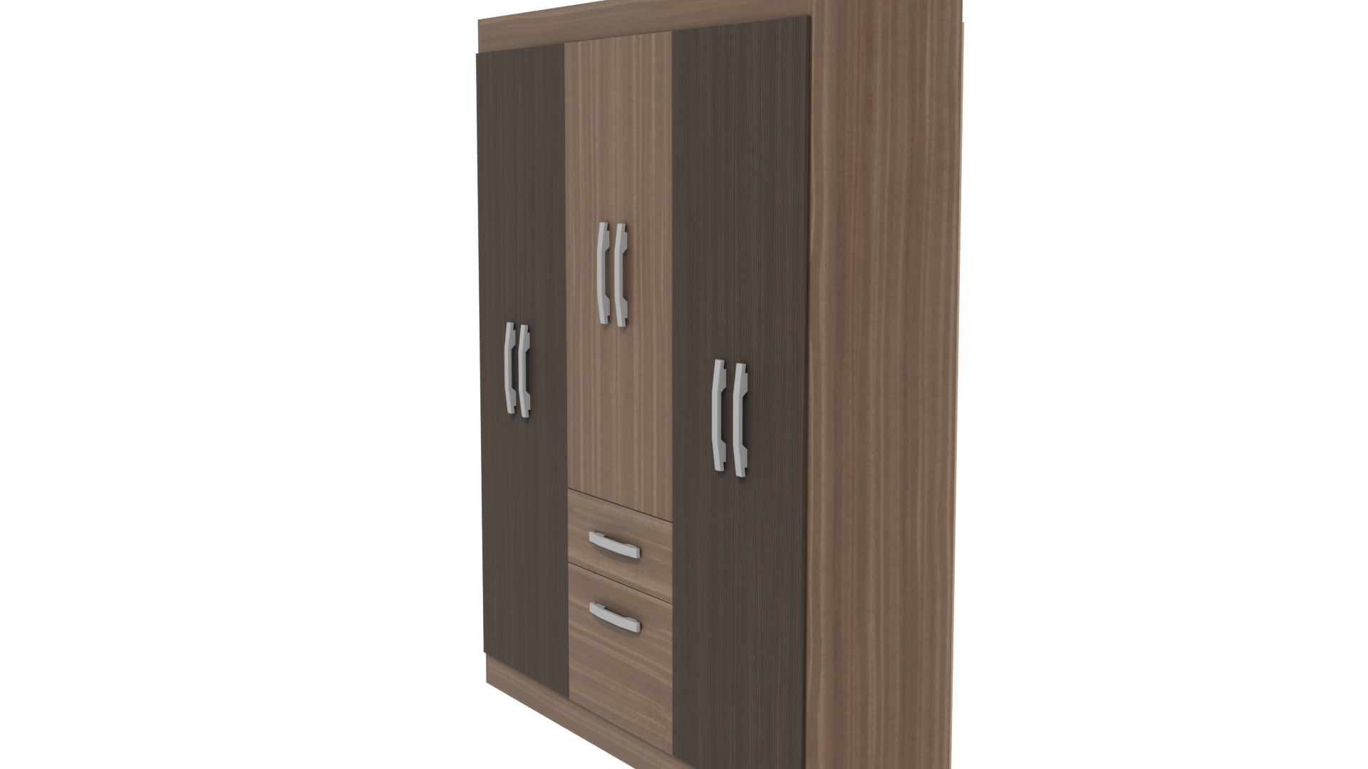 Stylish Wooden Cabinet 3D Model - Professional 3D Model Render 13