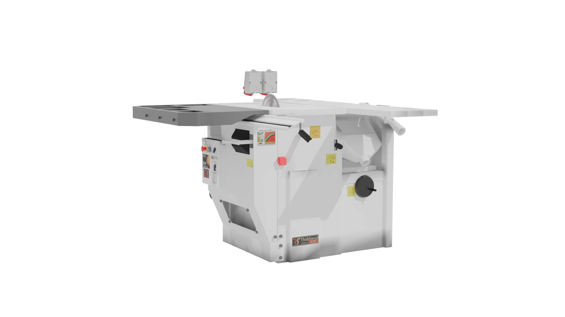 Precision Table Saw 3D Model - Professional 3D Model Render 10