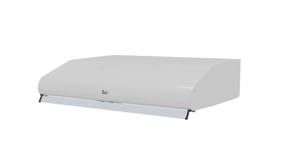 Sleek Modern Kitchen Hood Model - Professional 3D Model Render 12