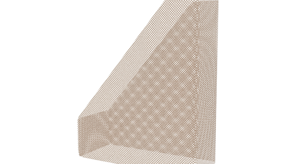 Stylish Metal Document Organizer 3D - Professional 3D Model Render 12