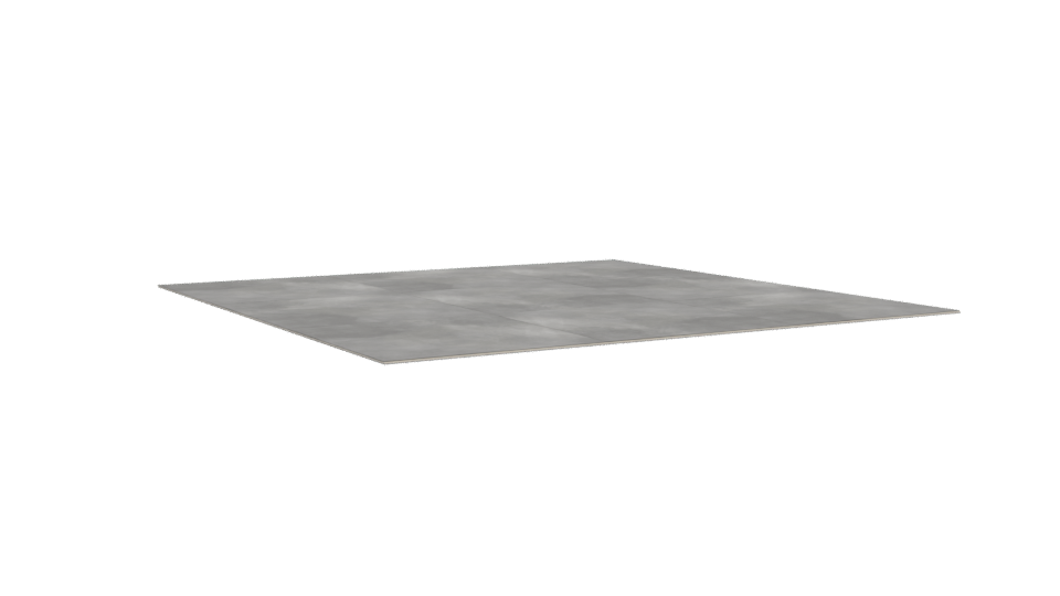 Porcelanato Gray Matte Tile 3D - Professional 3D Model Render 4
