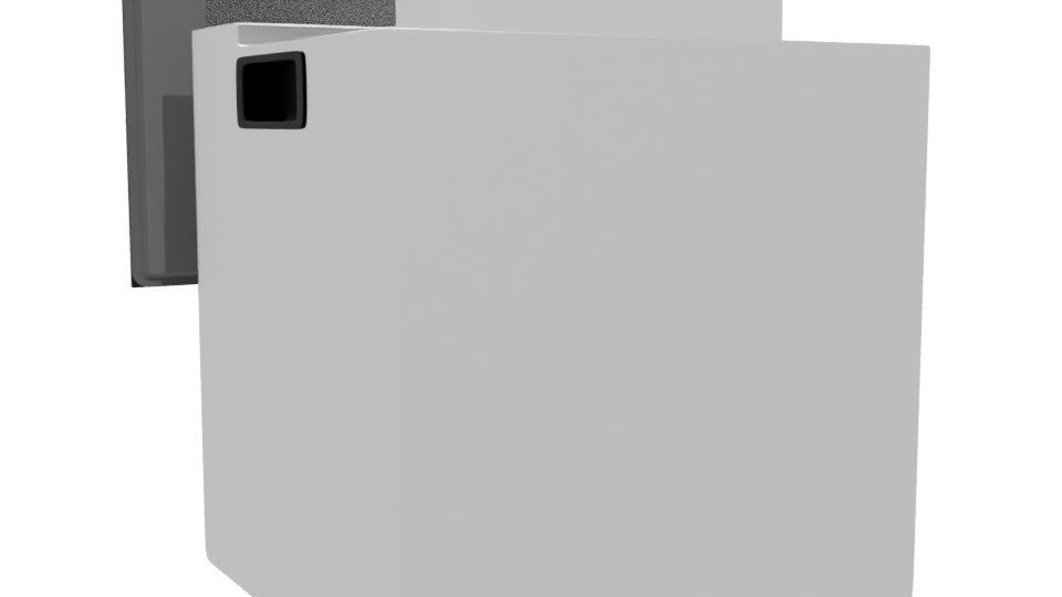 Sleek Built-In Electric Oven 3D Model - Professional 3D Model Render 4