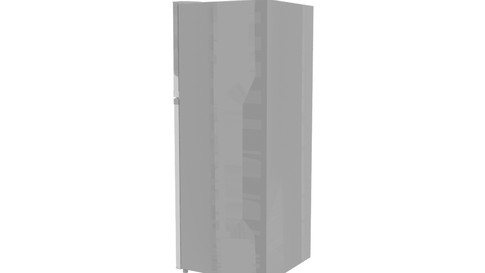 Modern Household Refrigerator 3D - Professional 3D Model Render 3