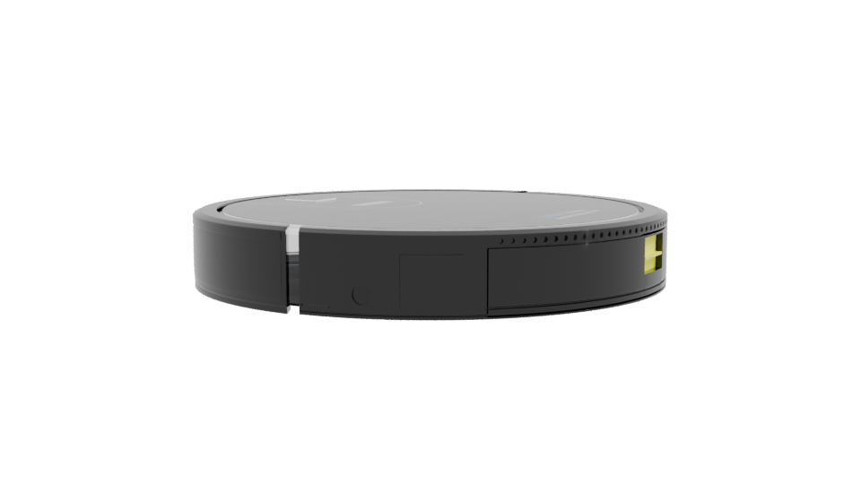 Sleek Robotic Vacuum 3D Model - Professional 3D Model Render 9