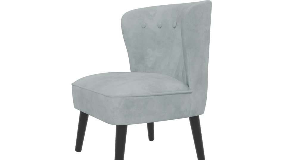 Elegant Modern Accent Chair 3D - Professional 3D Model Render 13