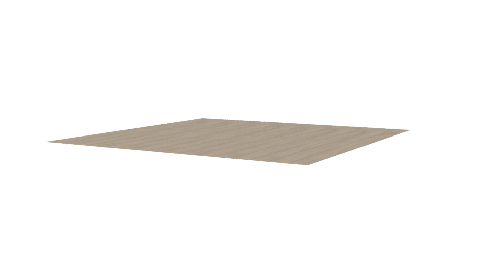 Stylish Minimalist Wooden Panel - Professional 3D Model Render 3