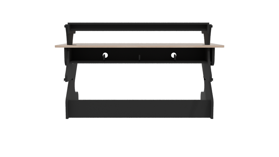 Stylish Modern Office Desk 3D - Professional 3D Model Render 5