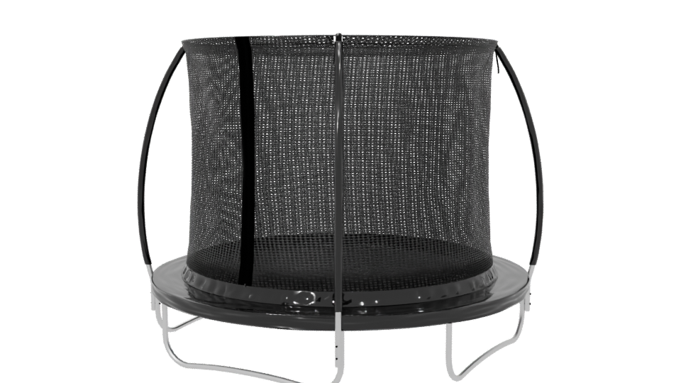 Stylish Outdoor Fire Pit Model - Professional 3D Model Render 6