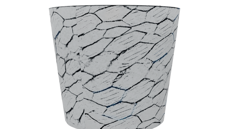 Artistic Decorative Pot 3D Model - Professional 3D Model Render 6