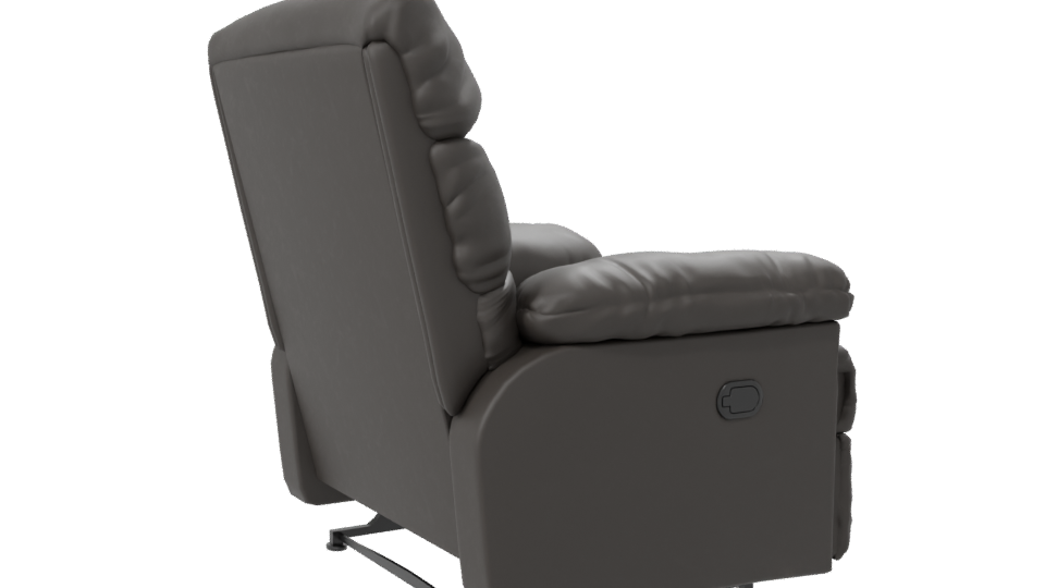 Stylish Reclining Chair Model - Professional 3D Model Render 7