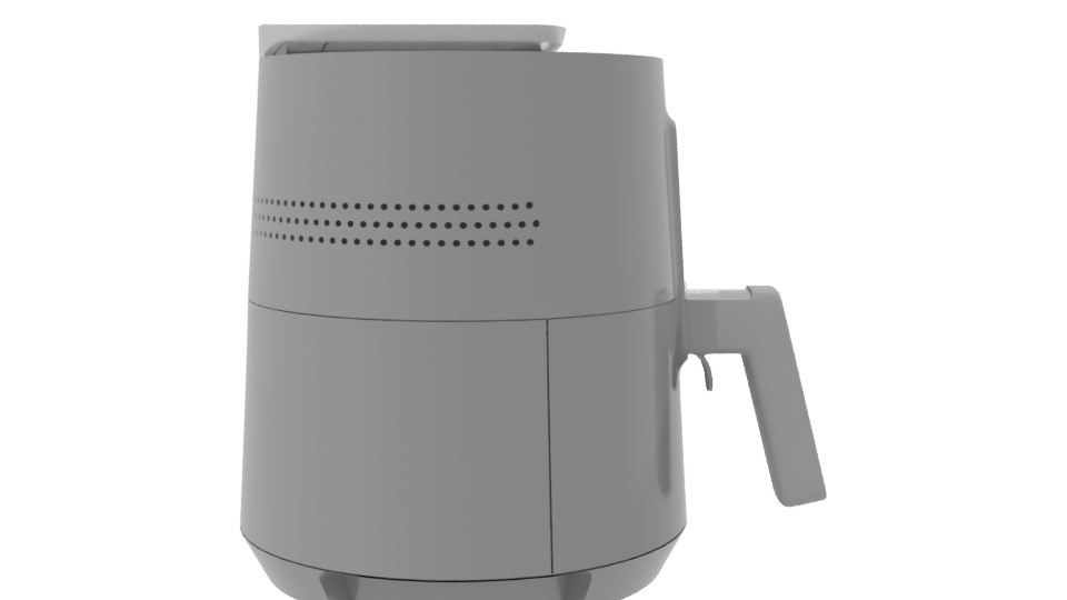 Sleek Modern Kitchen Appliance 3D - Professional 3D Model Render 8