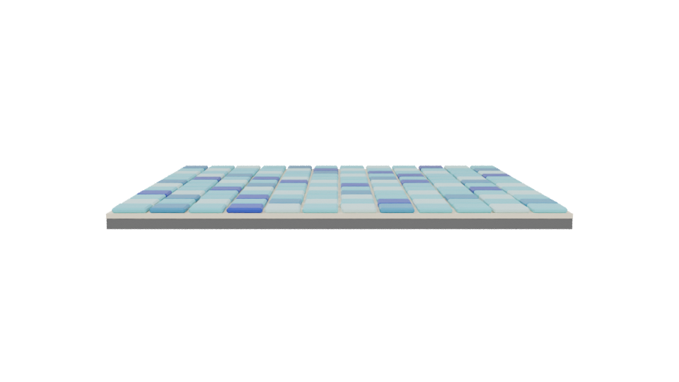 Stylized Mosaic Tile Floor Model - Professional 3D Model Render 5