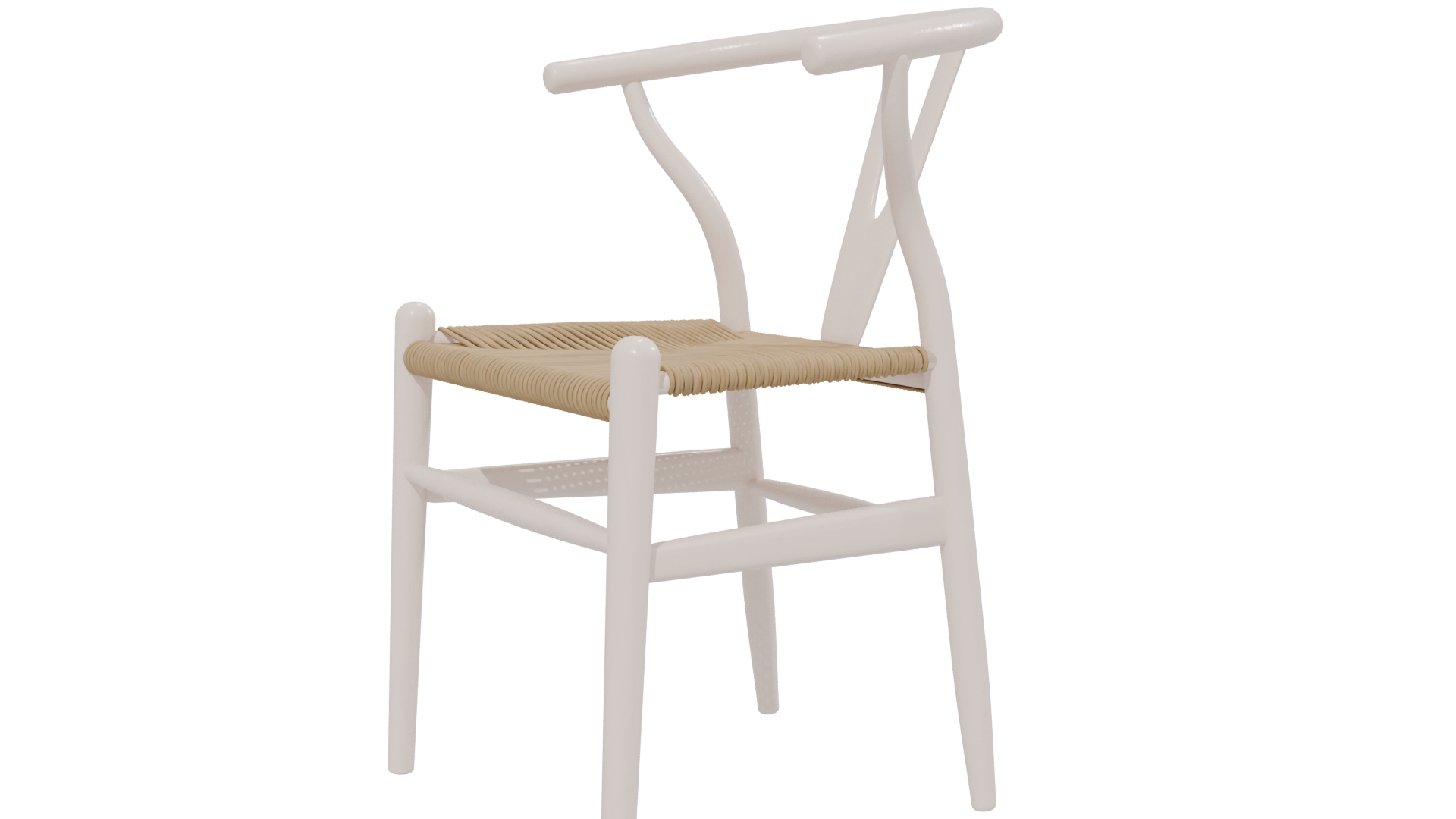 Stylish Minimalist Dining Chair Model - Professional 3D Model Render 13