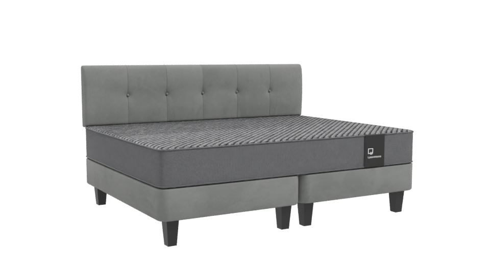 Elegant Bed with Headboard 3D - Professional 3D Model Render 10