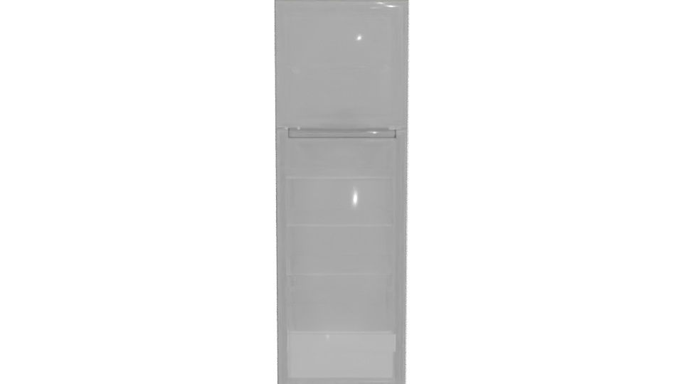 Elegant Stainless Steel Refrigerator Model - Professional 3D Model Render 11