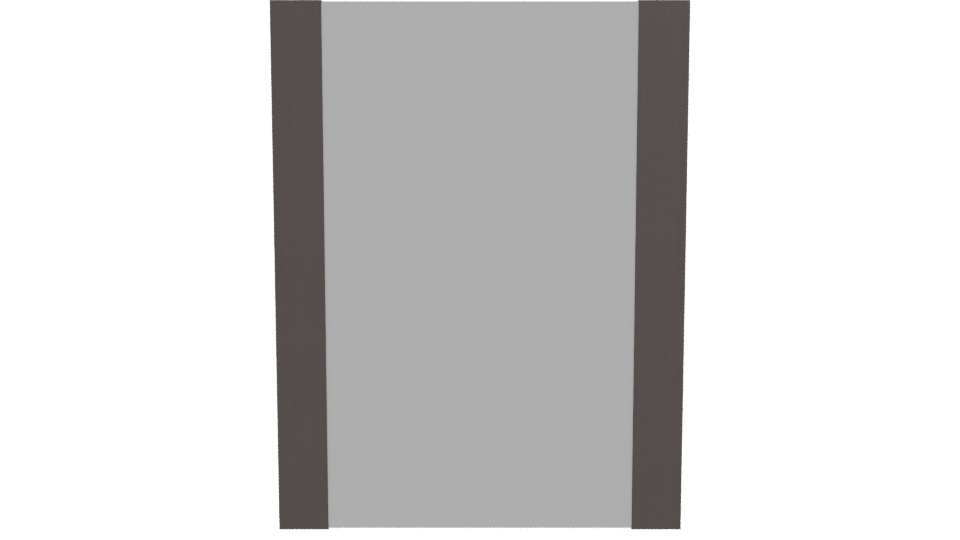 Modern Minimalist Wall Mirror 3D - Professional 3D Model Render 11