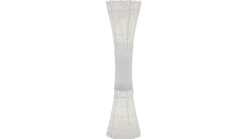 Stylish Tall Decorative Floor Lamp 3D Model - Professional 3D Model Render 3