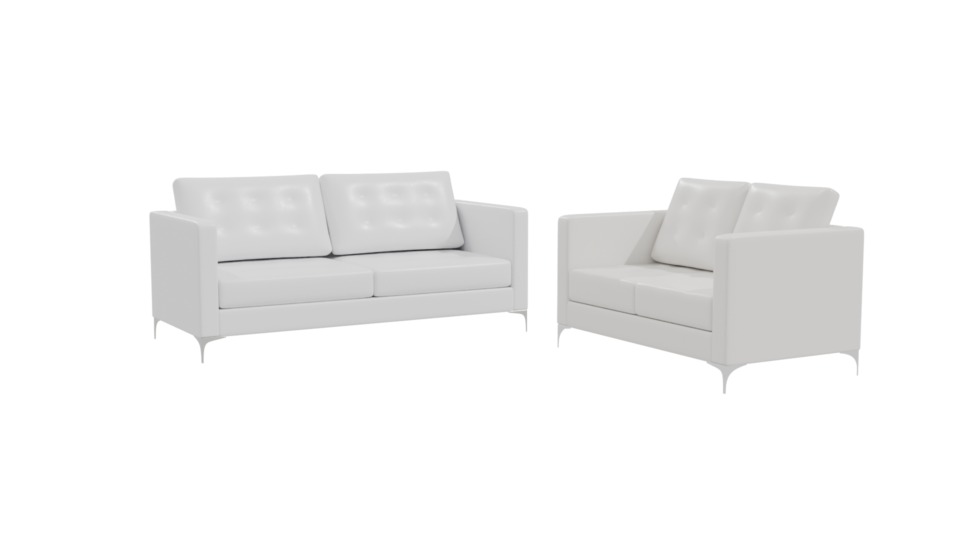 Luxurious Modern Sectional Sofa 3D Model - Professional 3D Model Render 10