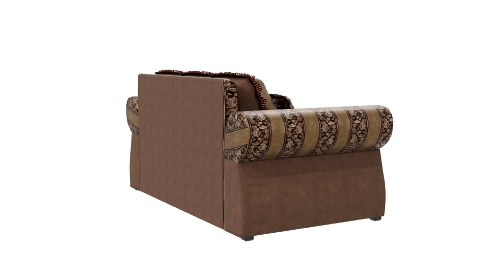 Stylish Vintage Sofa Model 3D - Professional 3D Model Render 7