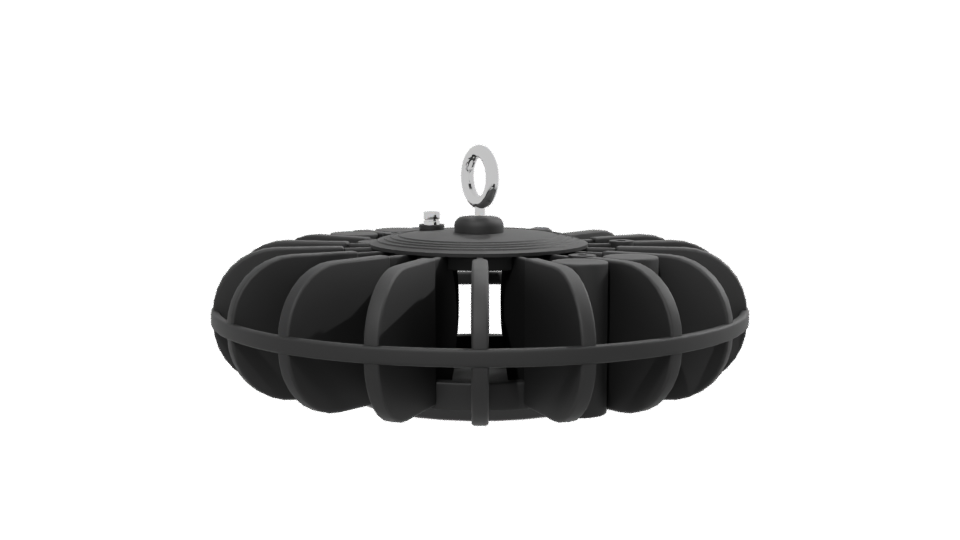 CAMPANA HIGH BAY 100W 3D Model - Professional 3D Model Render 13