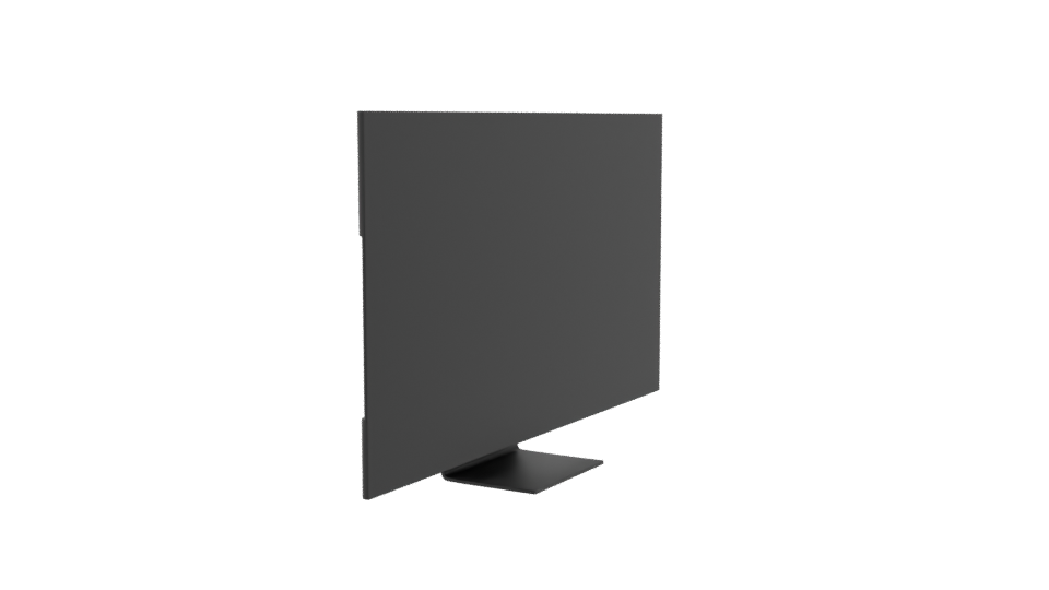 Sleek Modern Television 3D Model - Professional 3D Model Render 9