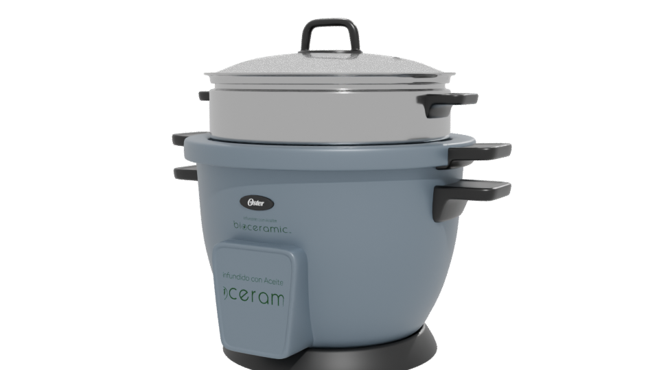 Ceramic Electric Cooker 3D Model - Professional 3D Model Render 12