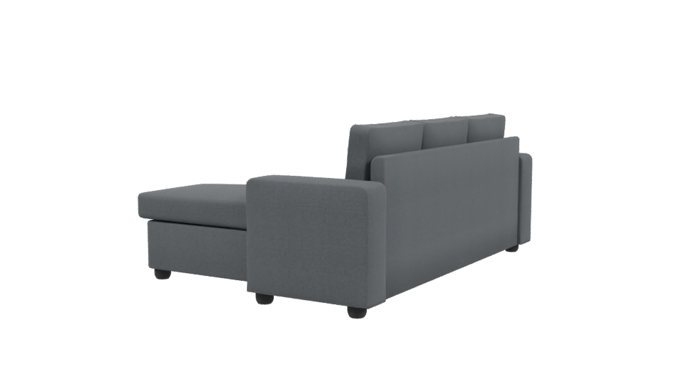 Stylish Sectional Couch 3D Model - Professional 3D Model Render 3