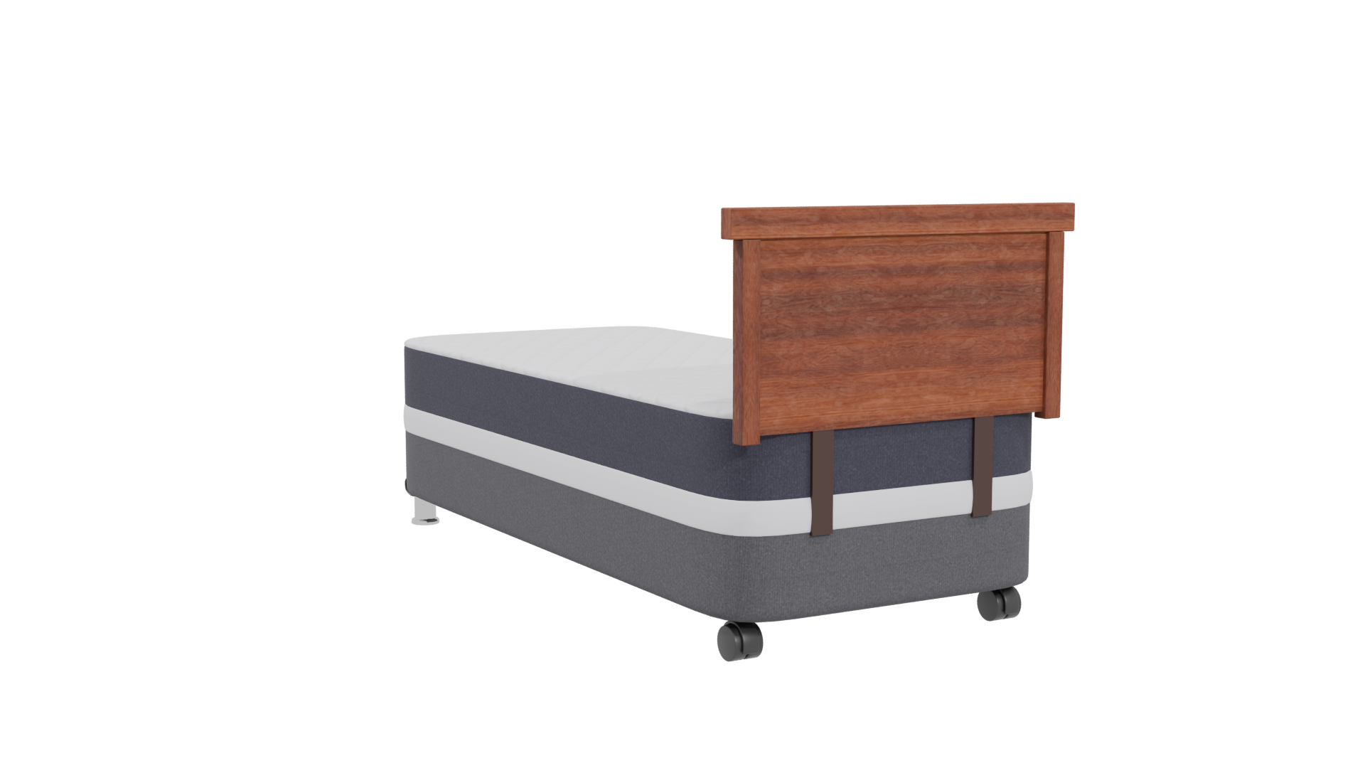 Contemporary Bed Frame Model 3D - Professional 3D Model Render 4