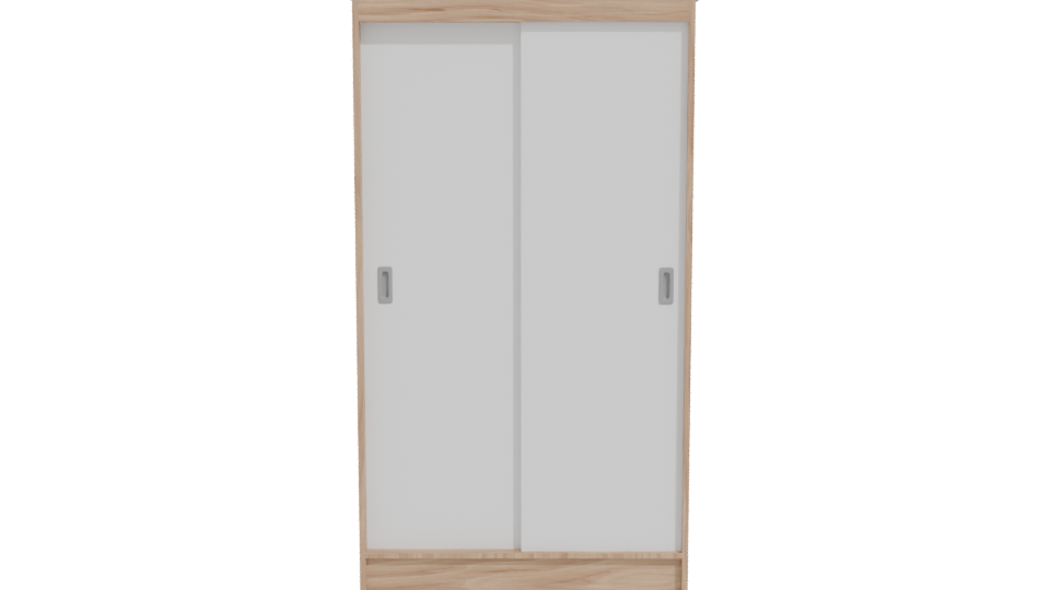 Closet Caburgua 2 Doors 3D - Professional 3D Model Render 11