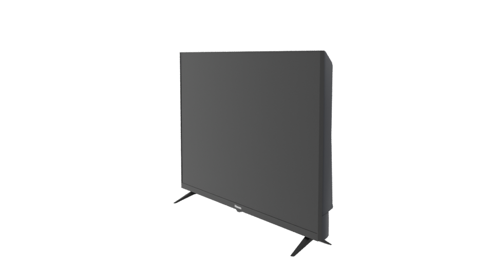 Sleek Flat Screen TV Model - Professional 3D Model Render 13