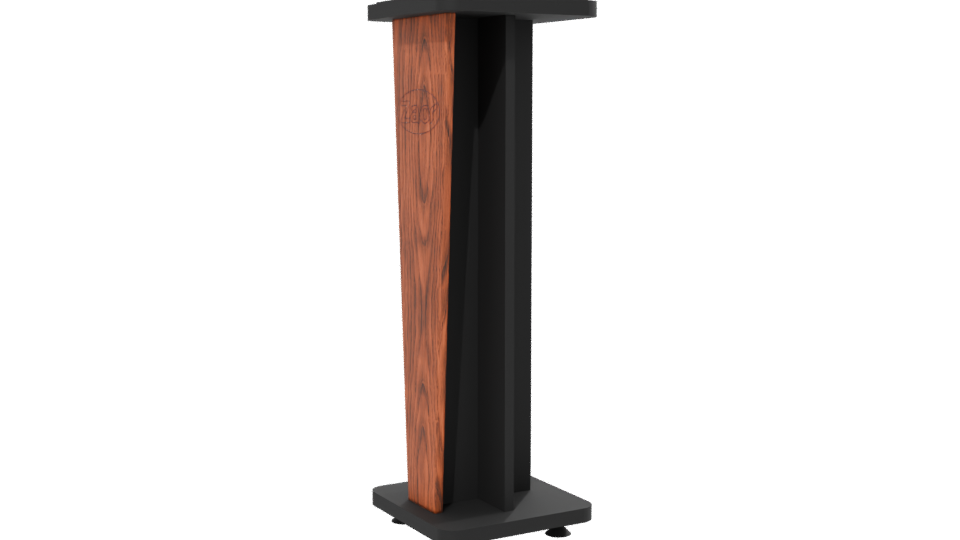Stylish Wooden Podium Model 3D - Professional 3D Model Render 13