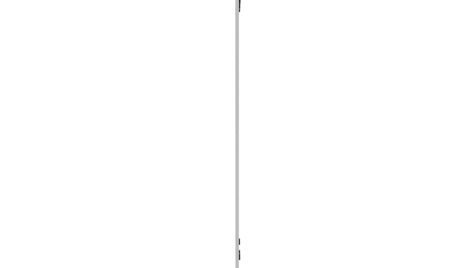 Stylish Modern Sliding Door Cabinet - Professional 3D Model Render 2