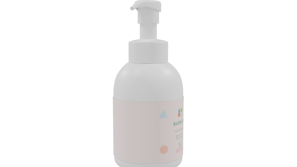 Stylish Lotion Pump Bottle 3D - Professional 3D Model Render 9