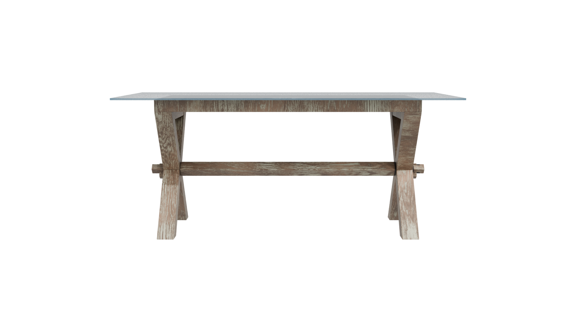 Stylish Wooden Dining Table Model - Professional 3D Model Render 11