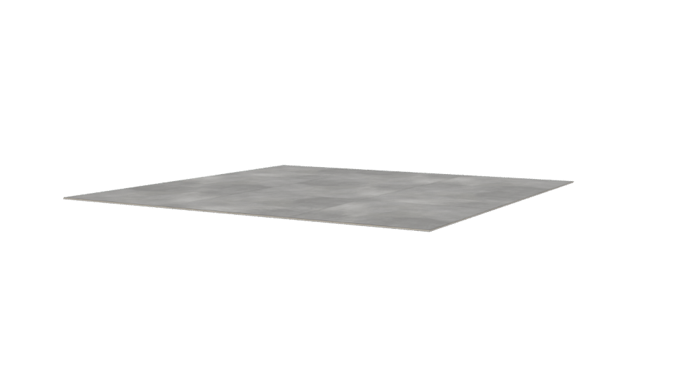 Porcelanato Gray Matte Tile 3D - Professional 3D Model Render 12