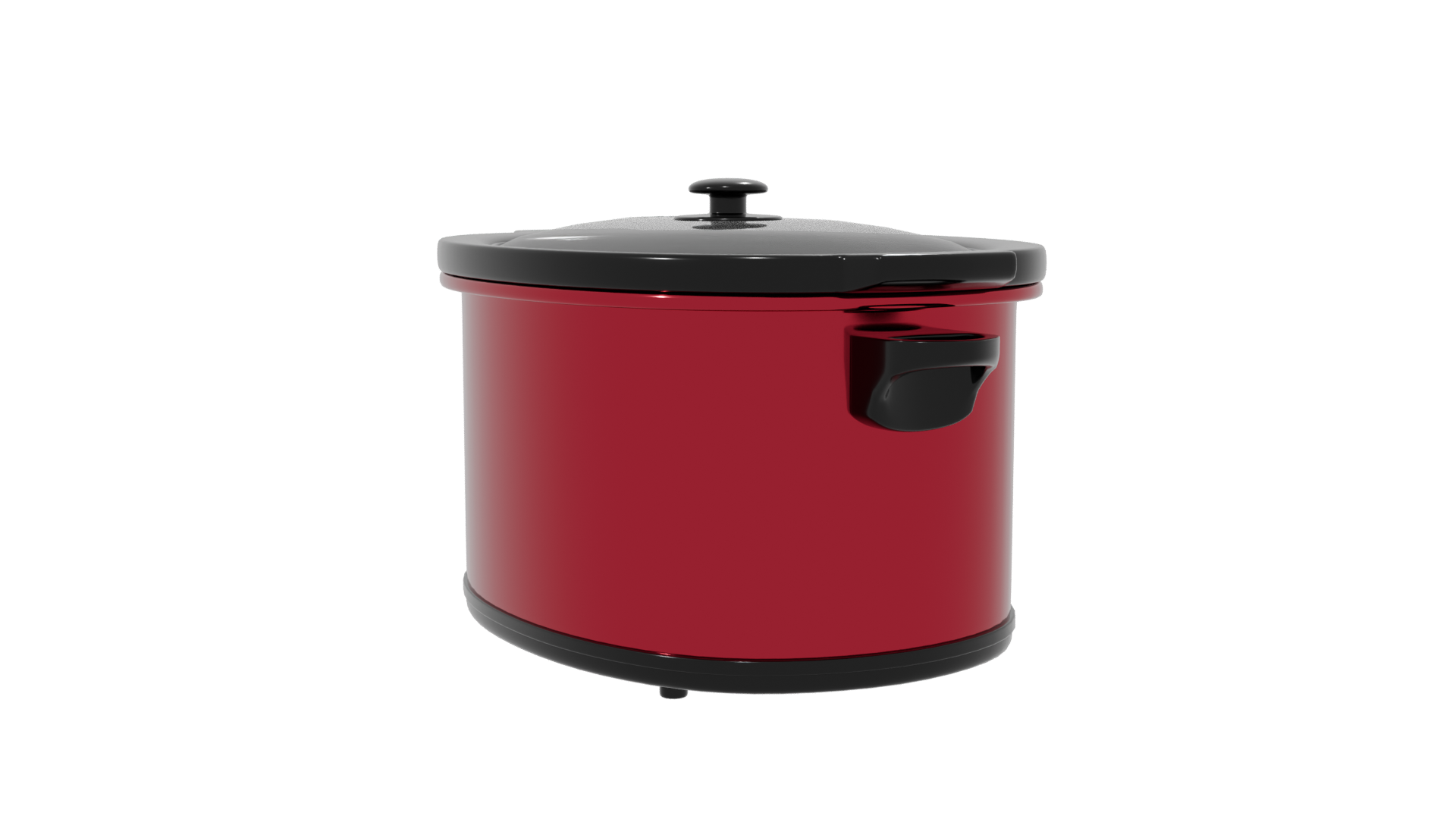 Stylish Slow Cooker Model 3D - Professional 3D Model Render 7