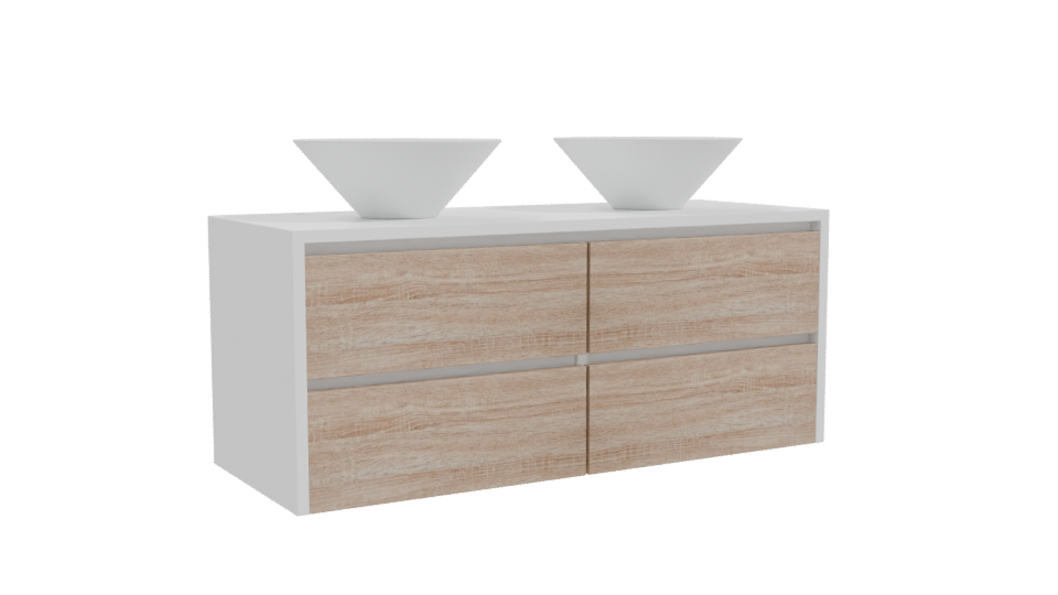 Contemporary Bathroom Vanity 3D Model - Professional 3D Model Render 10