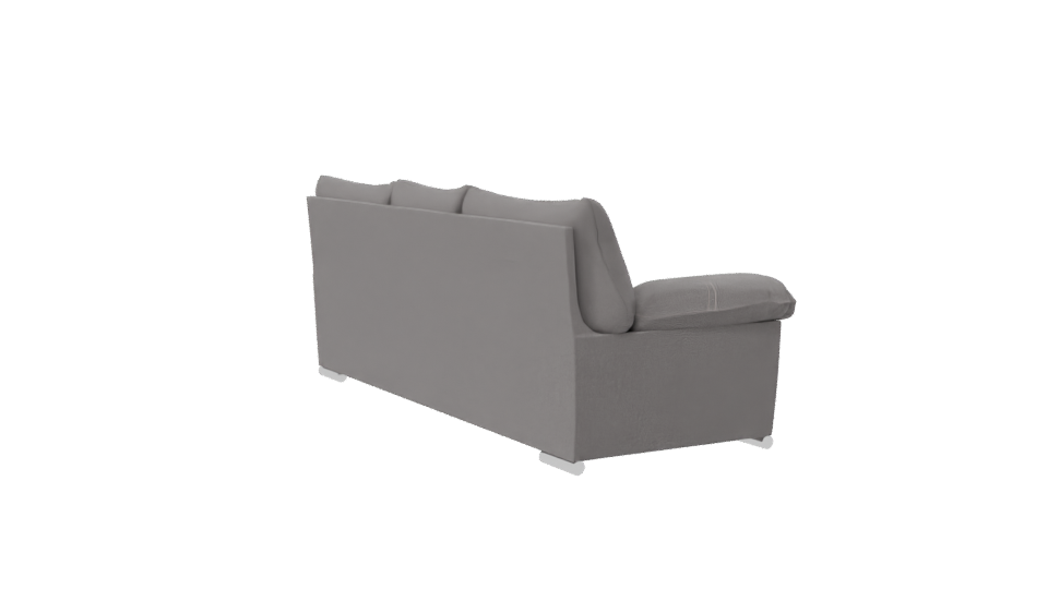 Contemporary Fabric Sofa 3D Model - Professional 3D Model Render 7