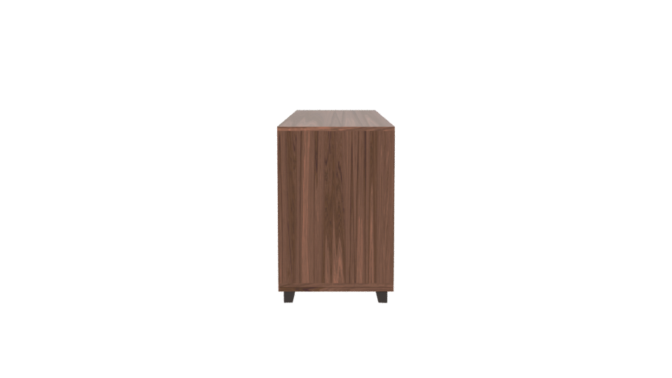 Stylish Wooden Cabinet Model - Professional 3D Model Render 8