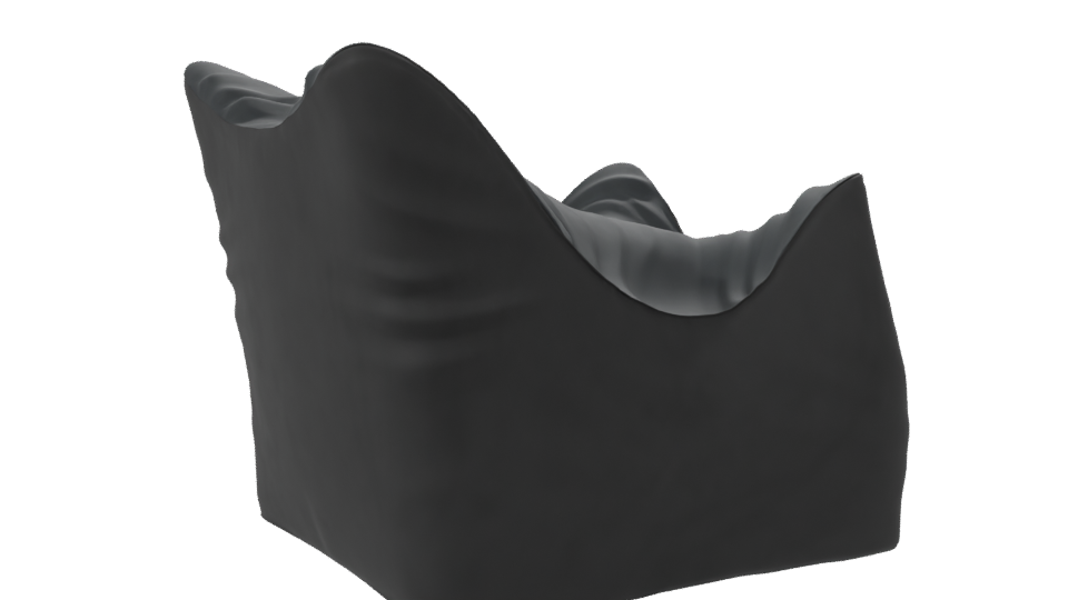 Stylish Bean Bag Chair 3D - Professional 3D Model Render 7