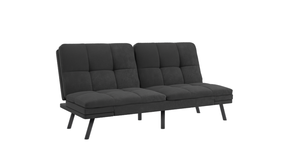 Contemporary Fabric Sofa 3D Model - Professional 3D Model Render 10