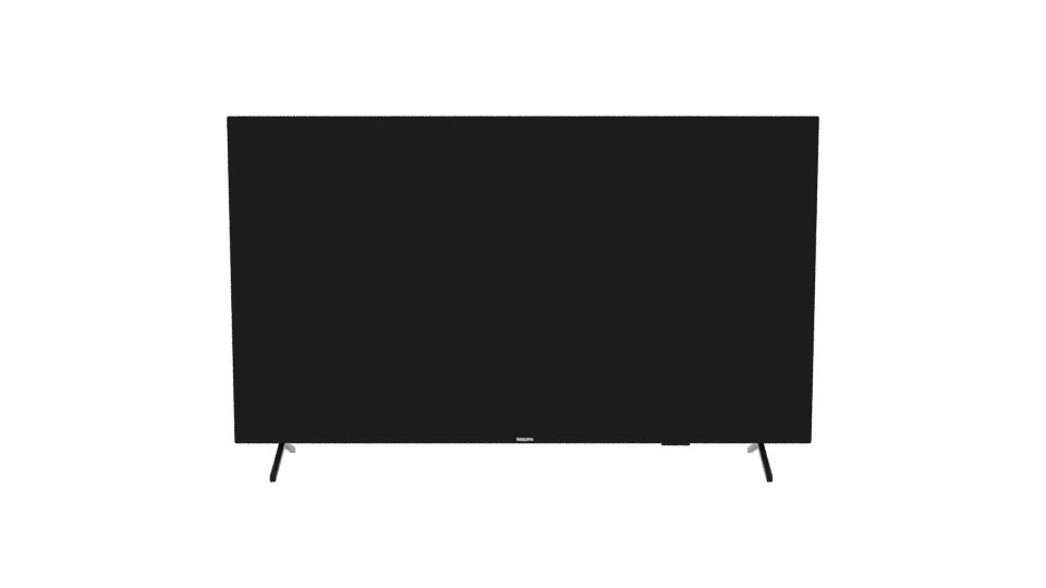 Sleek Flat Screen TV Model - Professional 3D Model Render 11