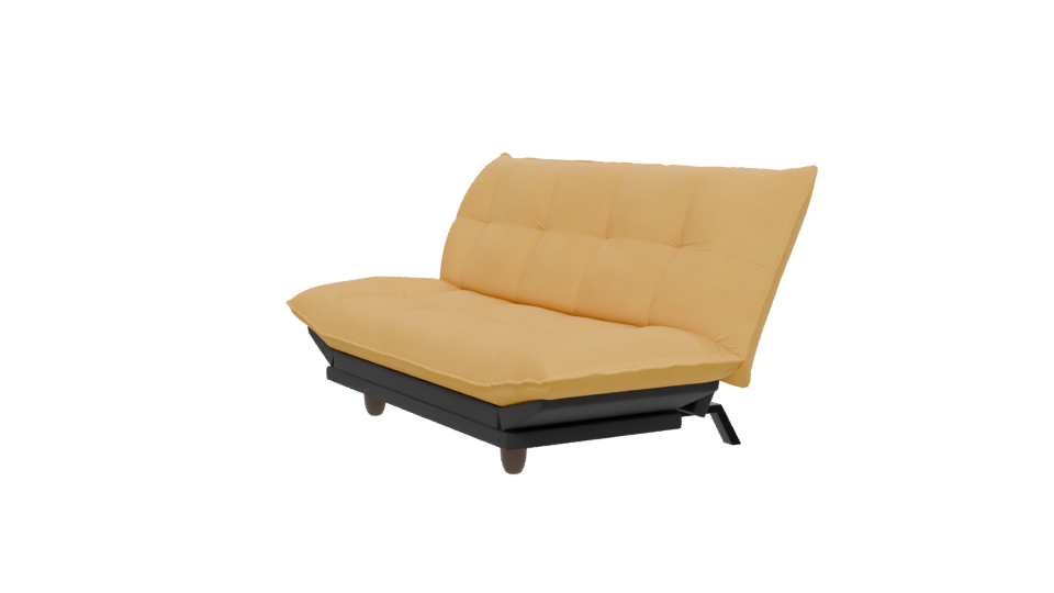 Modern Futon Pillow 3D Model - Professional 3D Model Render 13