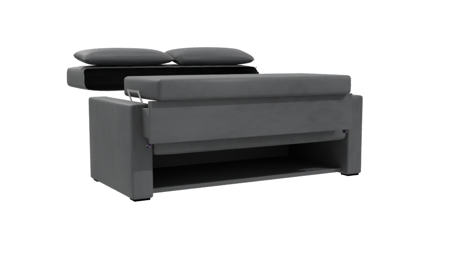 Contemporary Fabric Sofa Model - Professional 3D Model Render 10