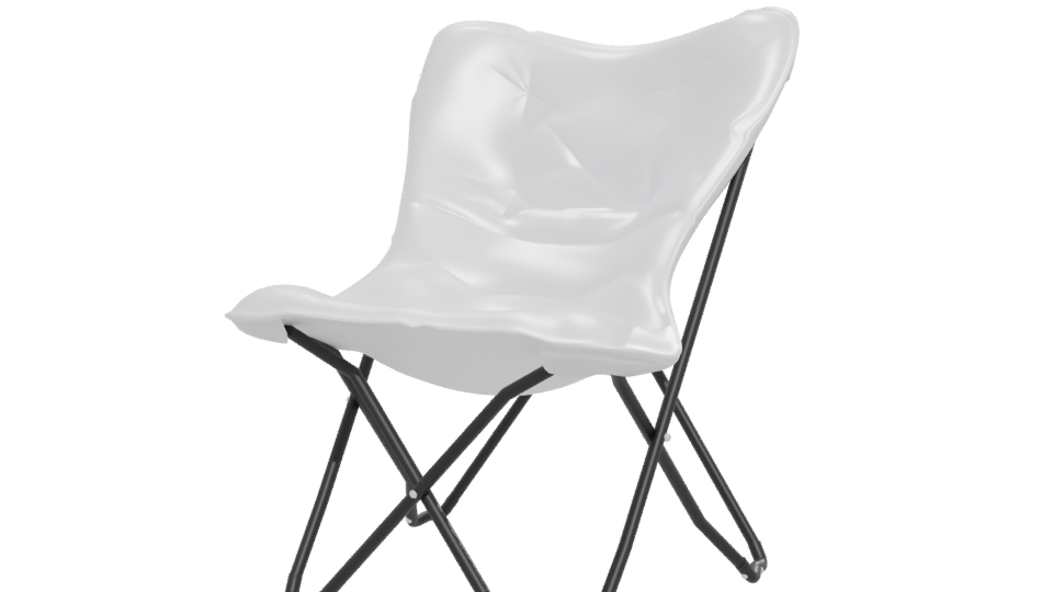 1169201 Butterfly Chair 3D Model - Professional 3D Model Render 12