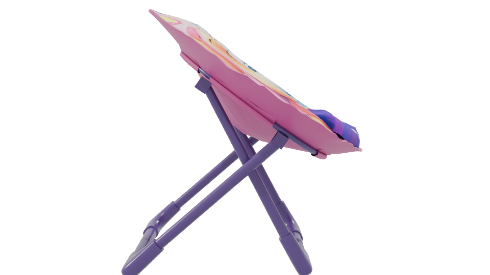 Kids Cozy Chair Model 3D - Professional 3D Model Render 8