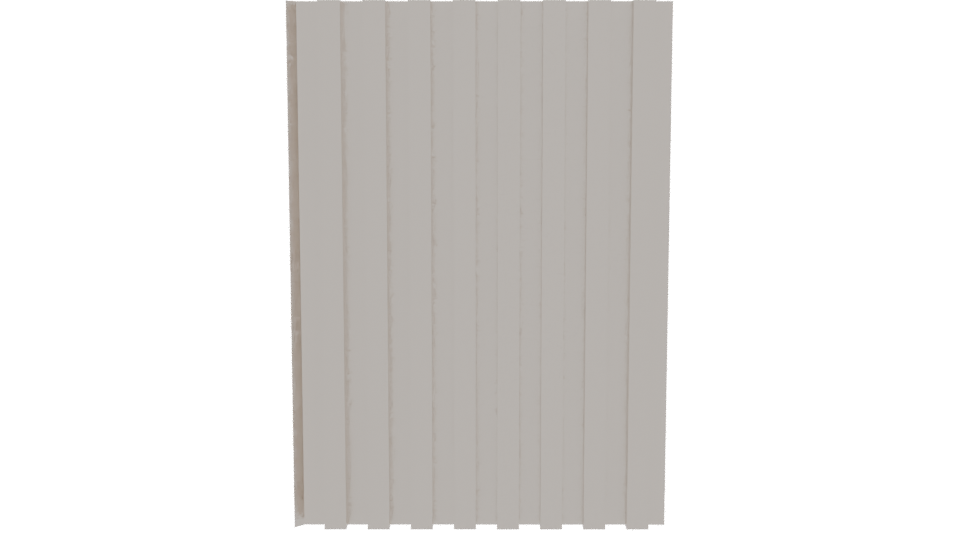 Stylish Metallic Panel 3D Model - Professional 3D Model Render 11