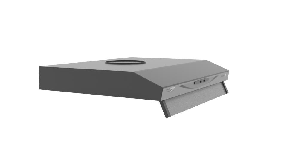 Sleek Multimedia Receiver Model - Professional 3D Model Render 9