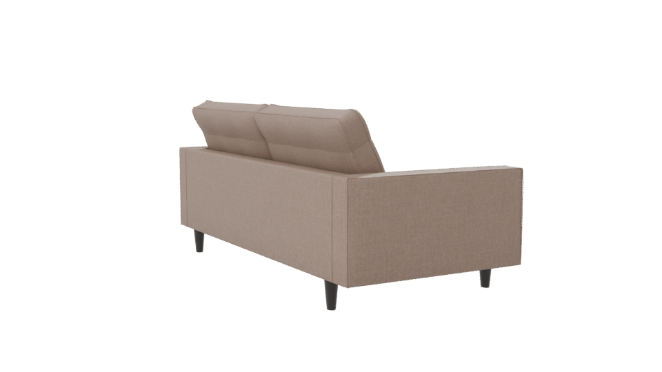 Stylish Upholstered Sofa Model - Professional 3D Model Render 7