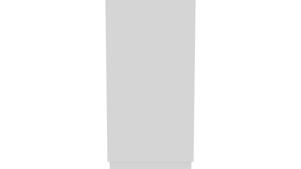 Minimalist Tall Storage Cabinet 3D - Professional 3D Model Render 5